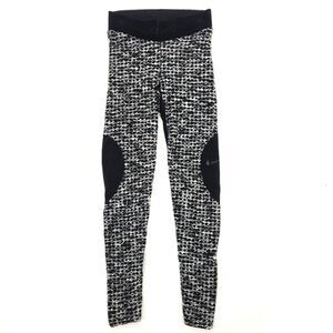 Nike Pro HyperWarm Velour Leggings Womens Size Small Athletic Compression Pants